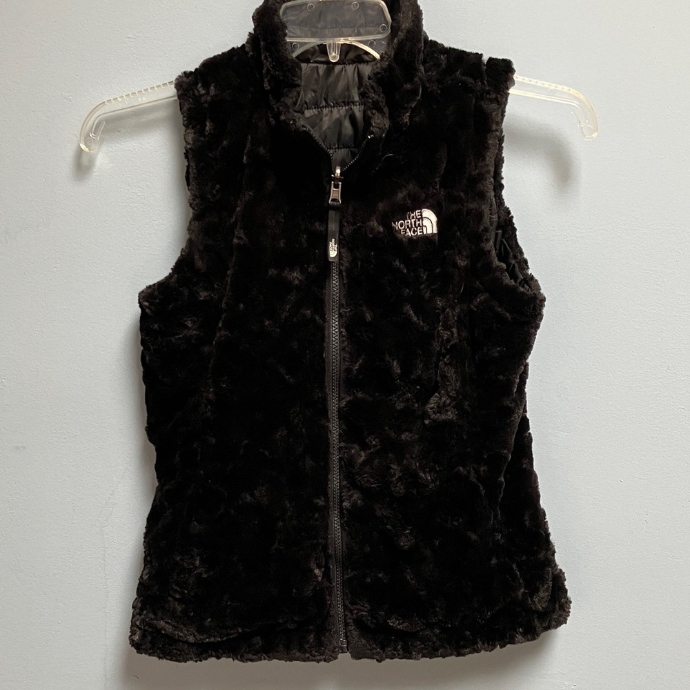 The North Face Girl’s Reversible Mossbud Swirl Vest Medium (10/12) - Picture 3 of 11